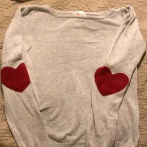 Heart on Sleeve sweater